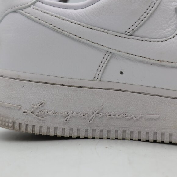 Nike Air Force 1 Low Drake NOCTA Certified Lover Boy Men’s Size 8 White Sneaker - Picture 10 of 10